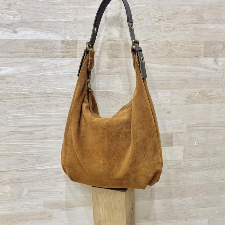 Soft leather hobo bag - Bekaloo