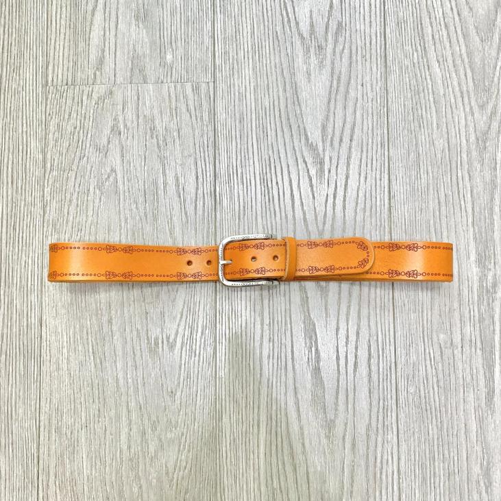 Leather colored belt - Bekaloo