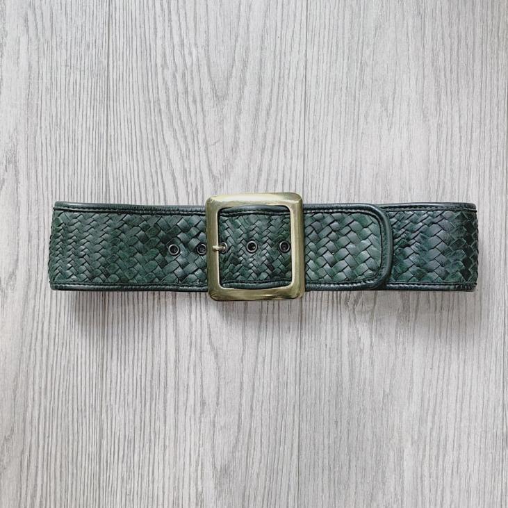 High-waist braided belt - Bekaloo