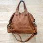 Big soft leather bag - ROXANNE Couleur : Camel