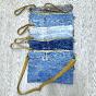 Recycled jeans pouch - Bekaloo