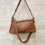Leather studded flap bag - Bekaloo