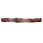 Braided leather belt - STELLA Couleur : Brown