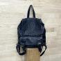 Leather backpack - MELANIE Couleur : Black