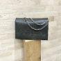 Leather asymmetric flap bag - Bekaloo
